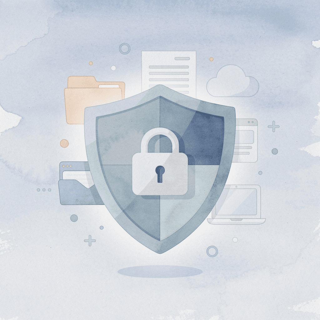 Shield protecting investment portfolio from market risks