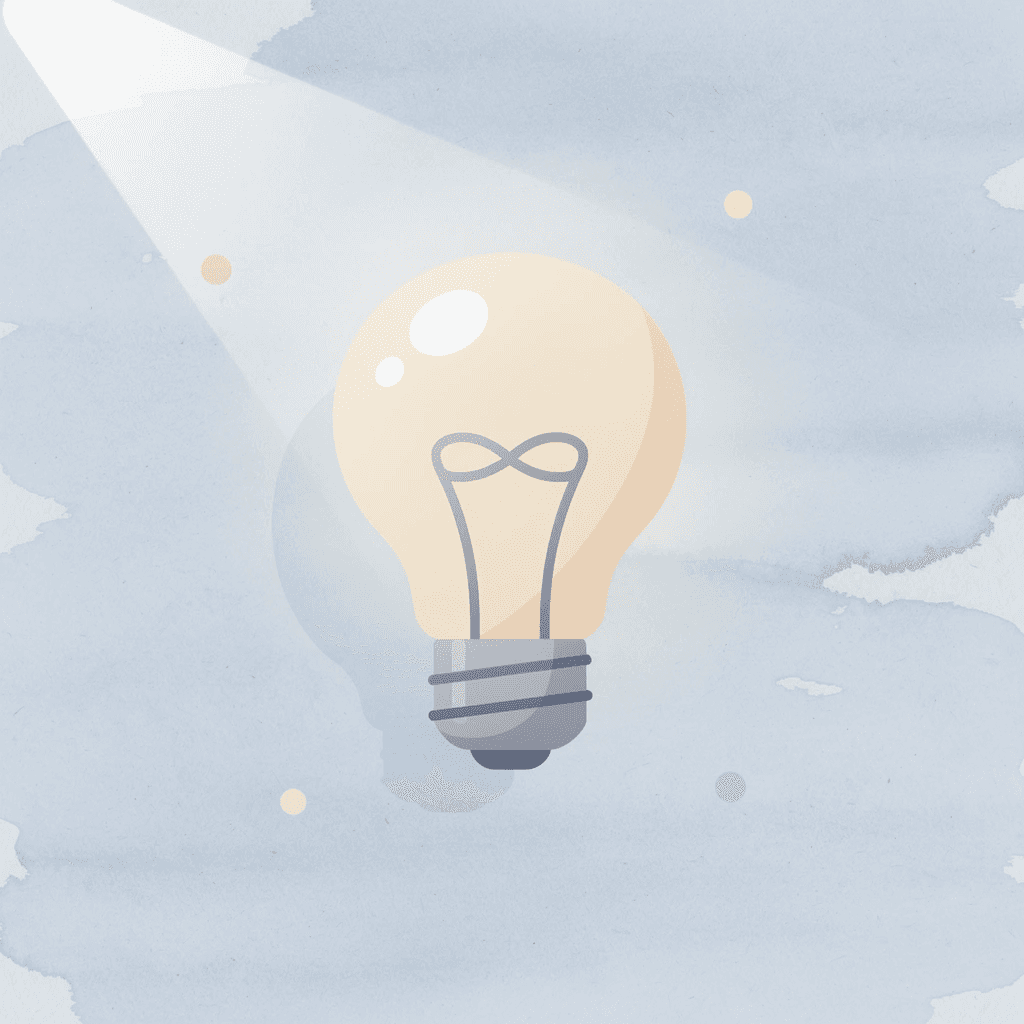 Lightbulb icon representing an important tip