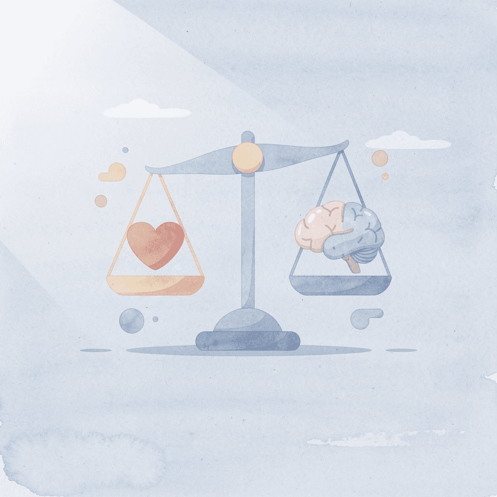 Balance scale comparing margin interest and margin requirements