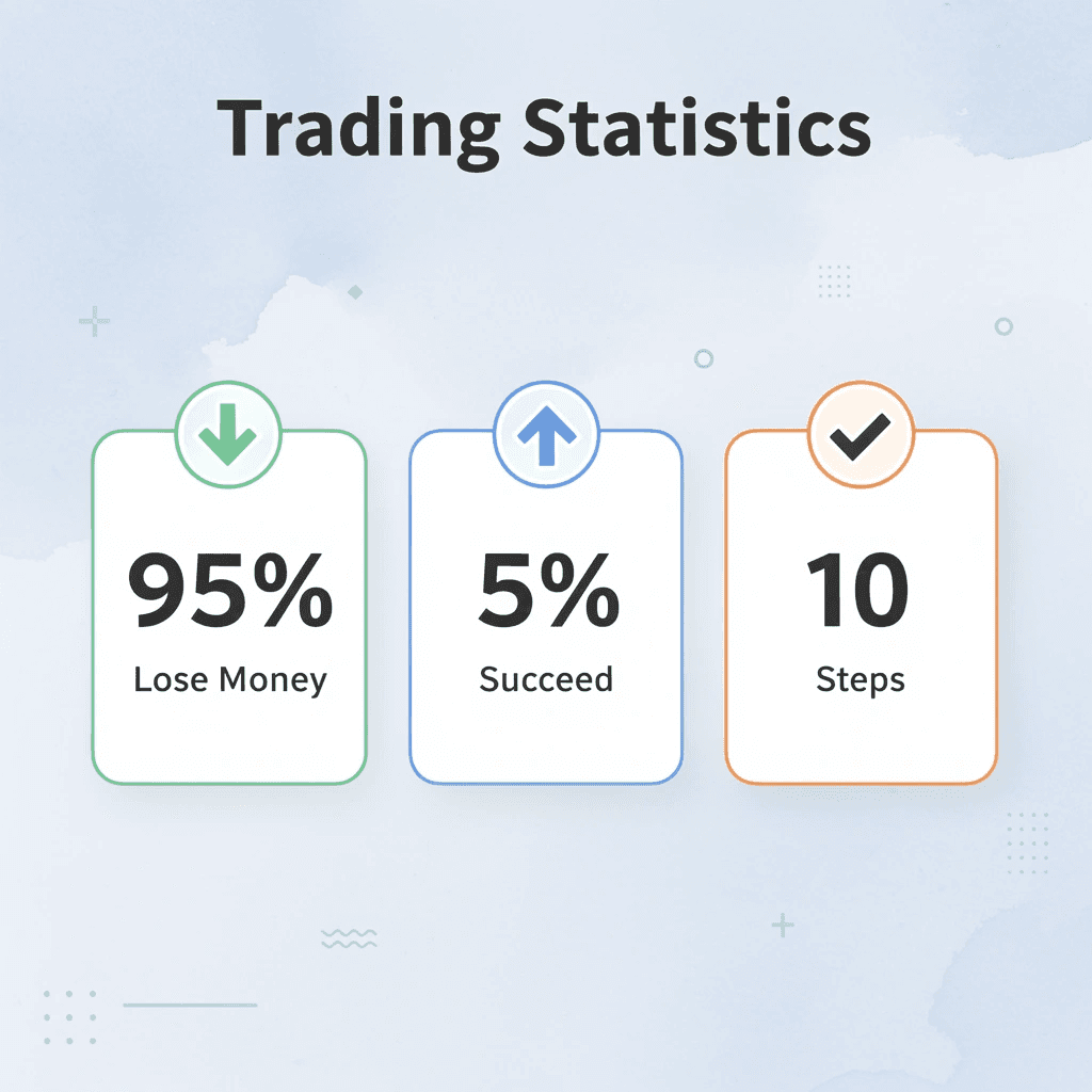  Statistics showing trading success rates and methodology