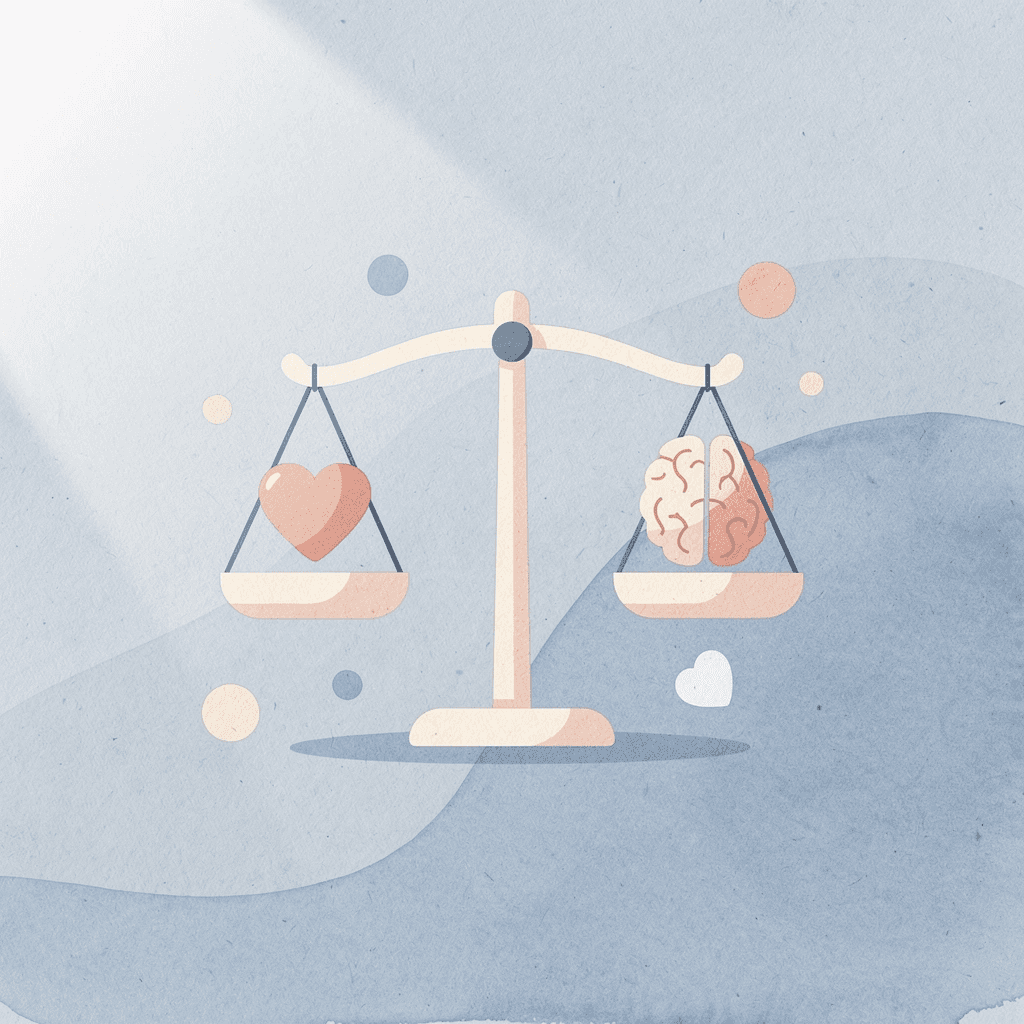 Scale comparing traditional borrowing methods with alternative trading solutions