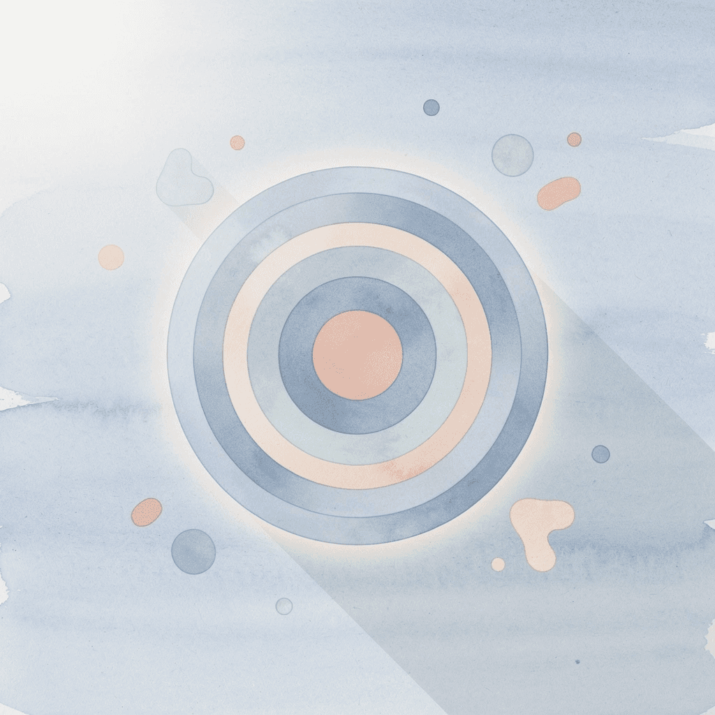 Target icon representing systematic trading approach
