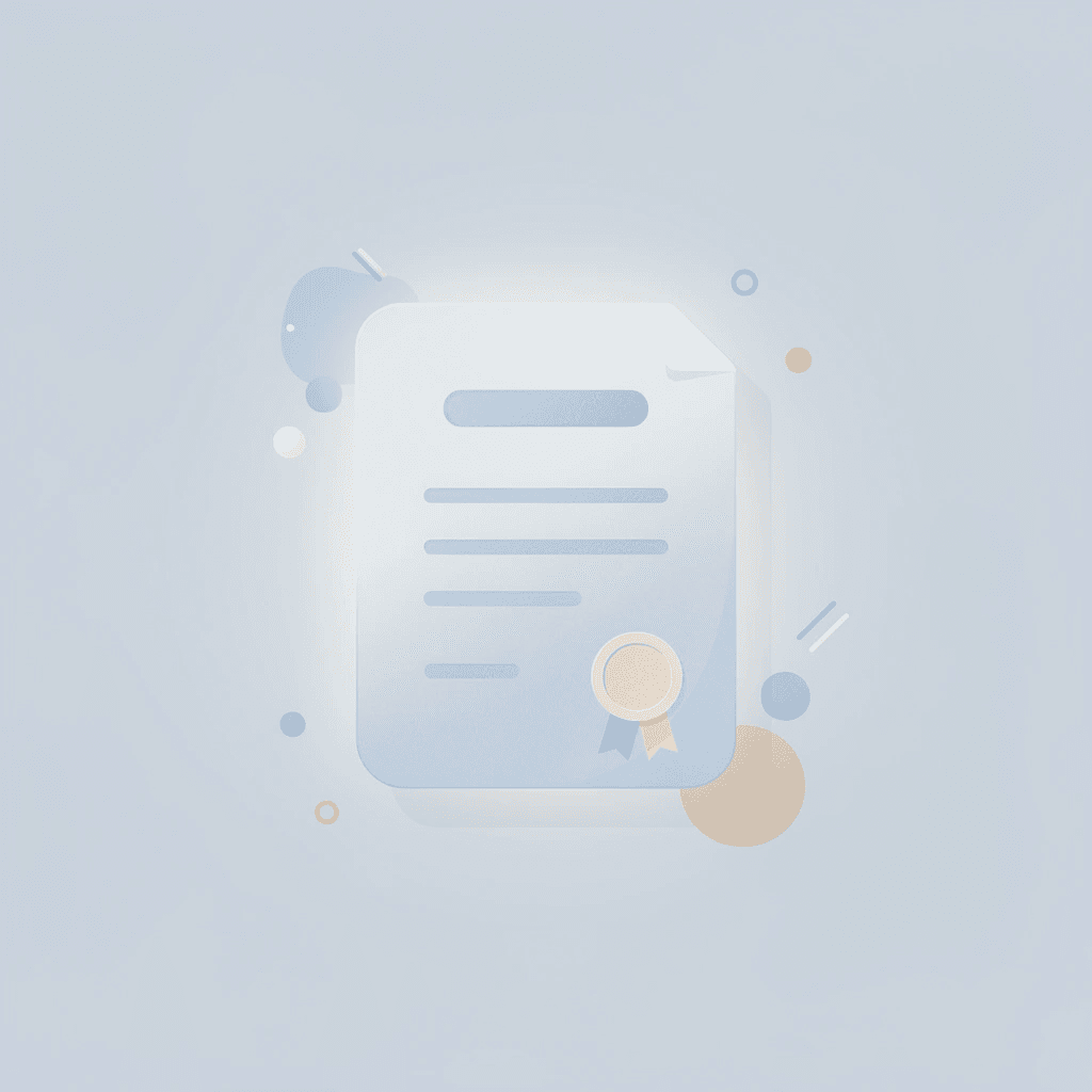  Contract icon representing options trading contracts