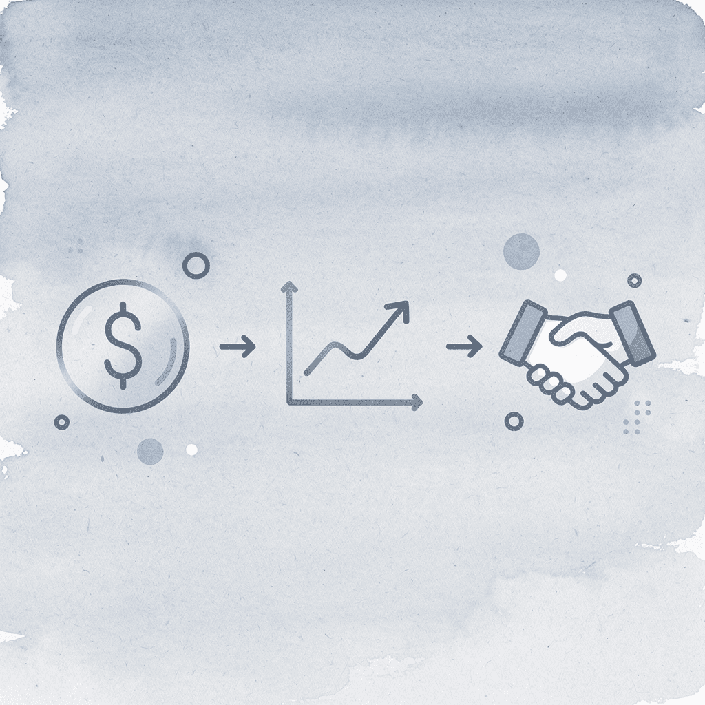 Three icons representing forex, stock indices, and futures markets