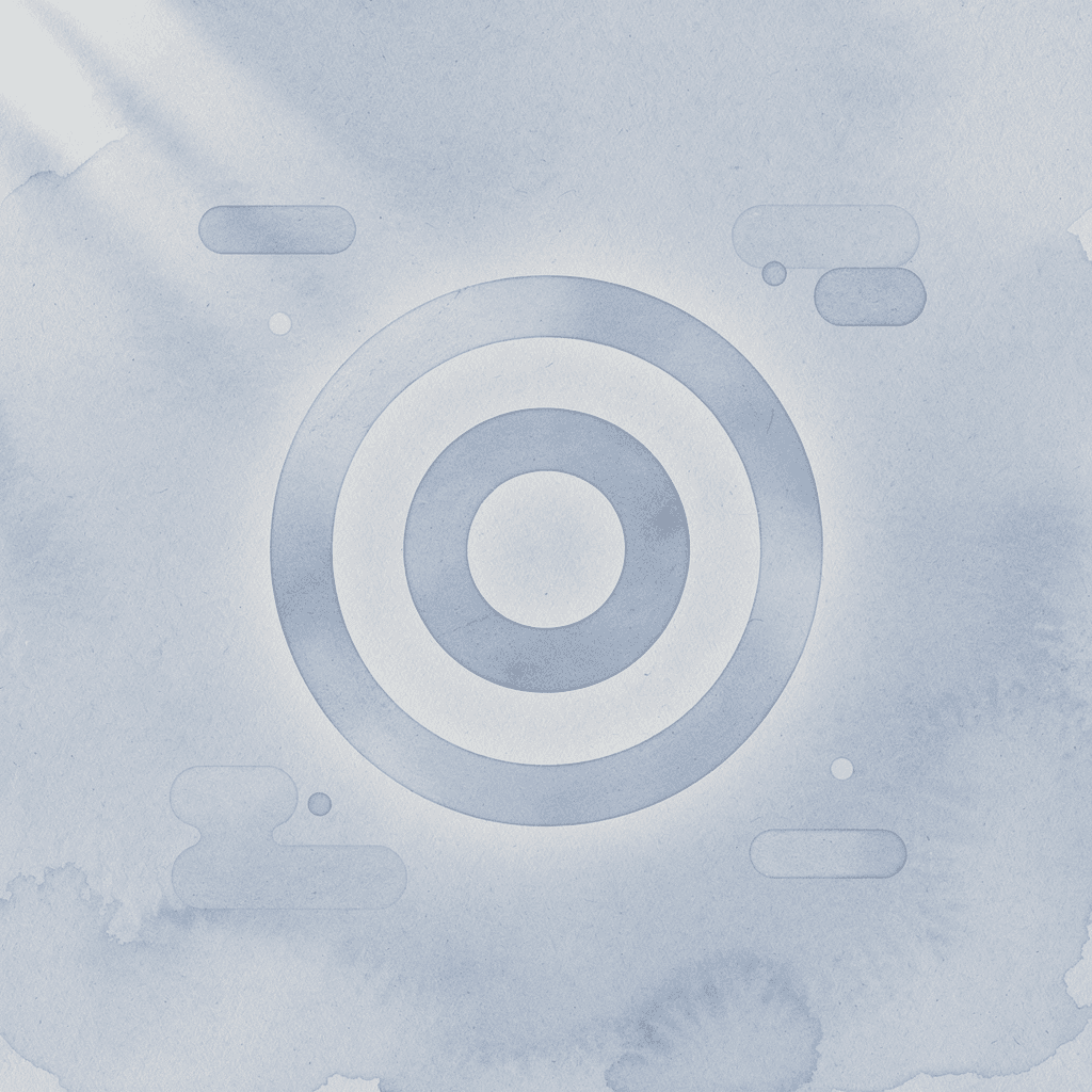 Target icon representing focused strategy selection