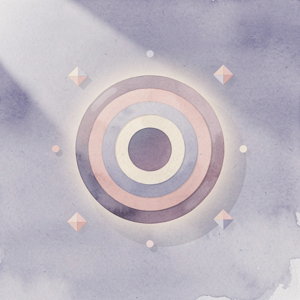 Target icon representing precision and focus for experienced traders