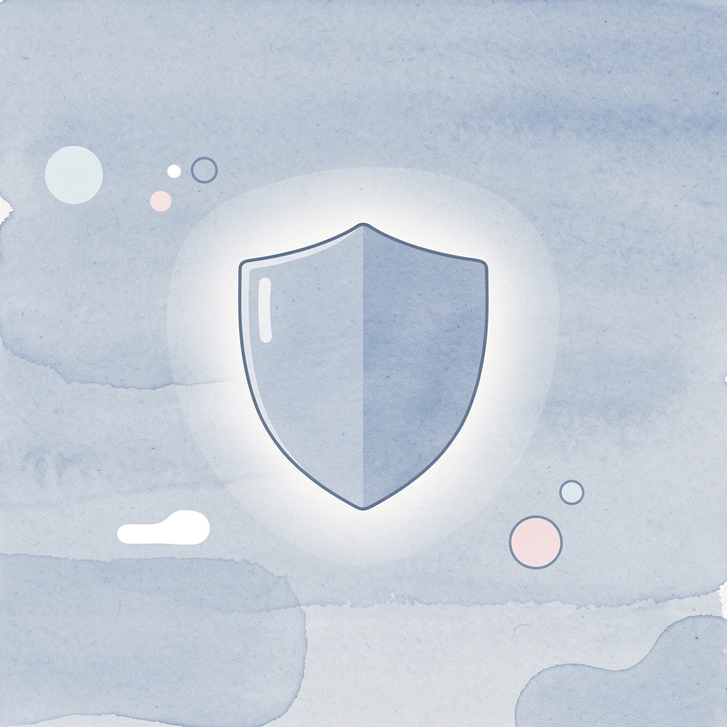 Shield icon representing risk-free practice in simulated trading