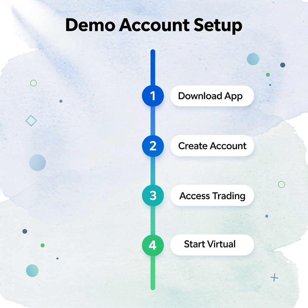 Step-by-step guide to setting up a Webull demo account