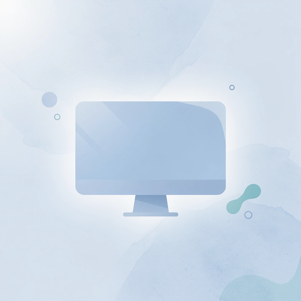 Monitor icon representing trading simulator software