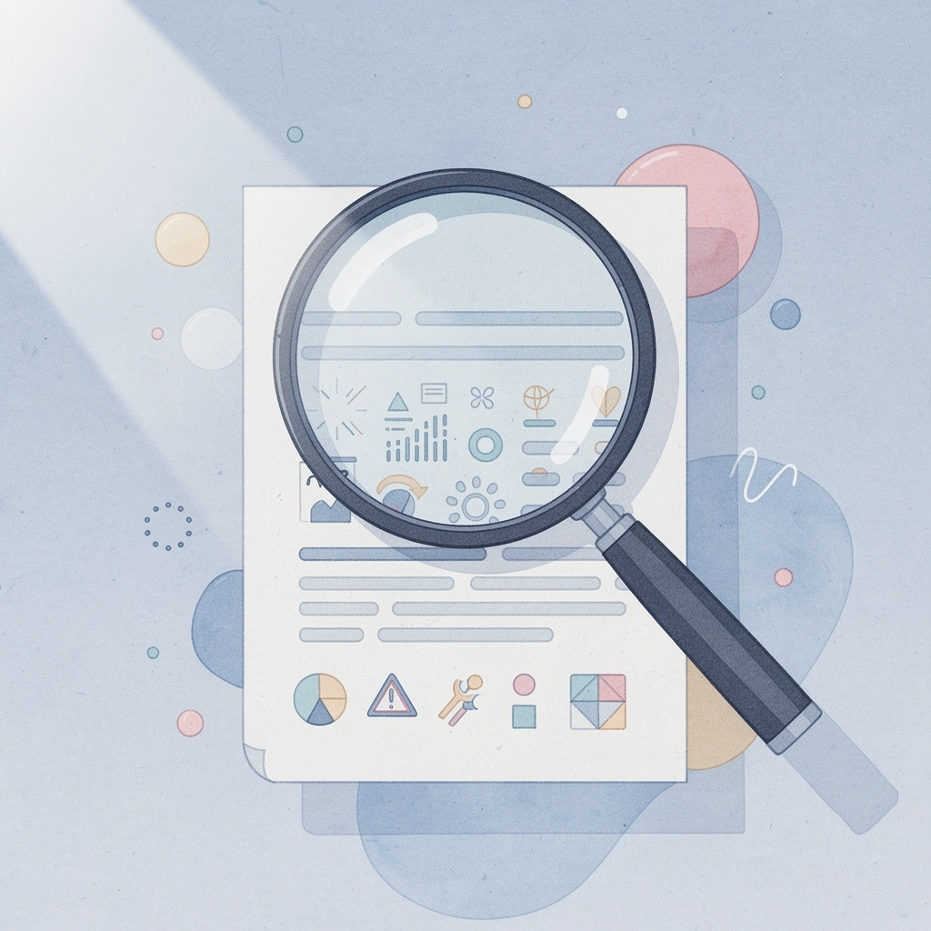 Magnifying glass examining trading platform for real-world accuracy