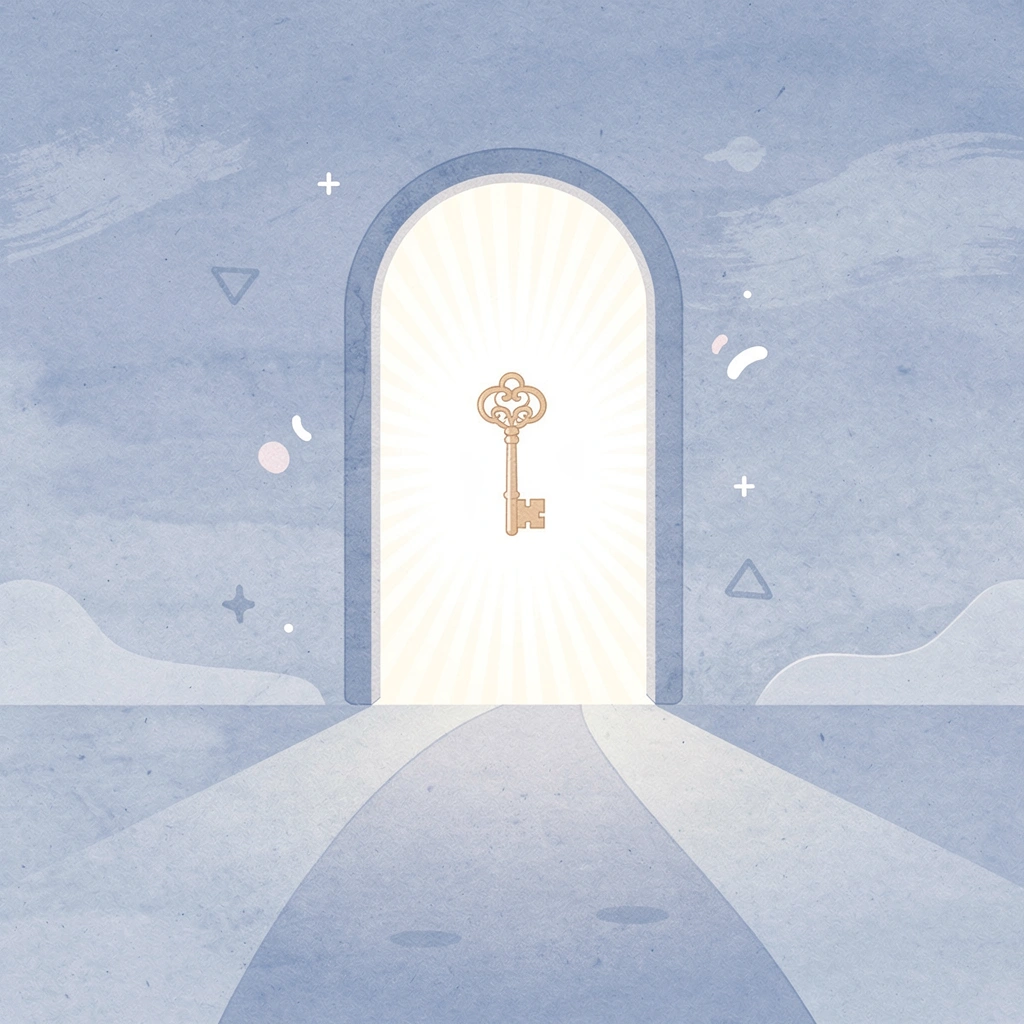 Gateway scene showing transition from paper trading to funded trading