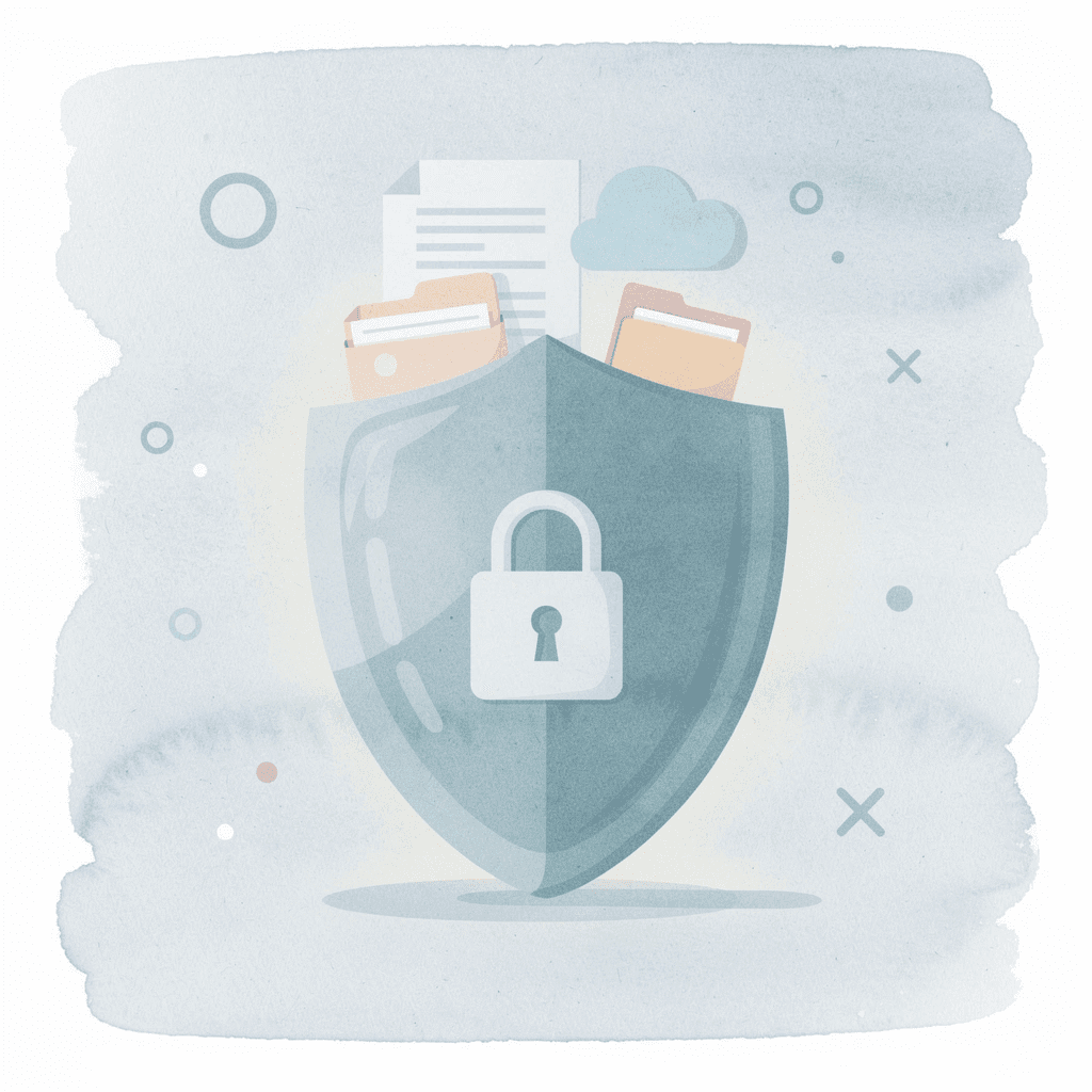  Shield protecting objects representing a risk-free learning environment