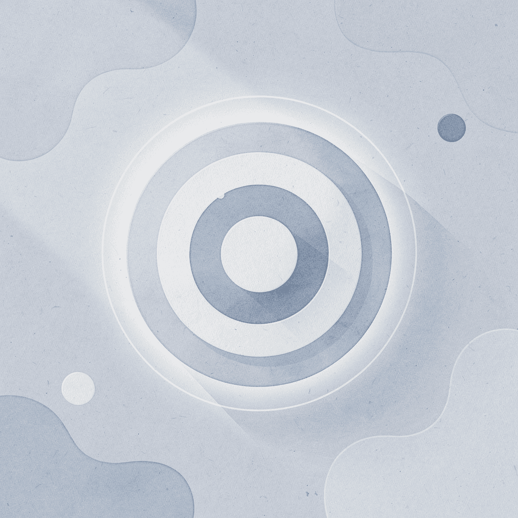 Target icon representing precision in trading adaptation