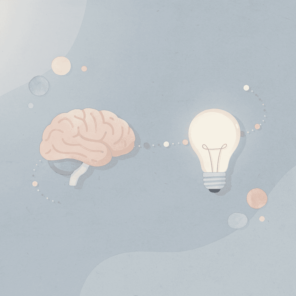 AI brain connected to human trader representing AI-human collaboration
