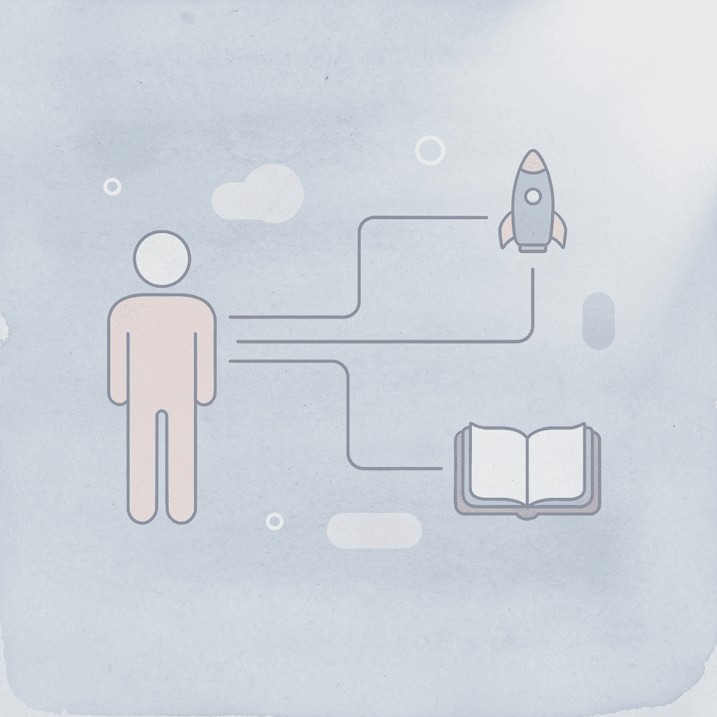 Path splitting between waiting and taking action in trading