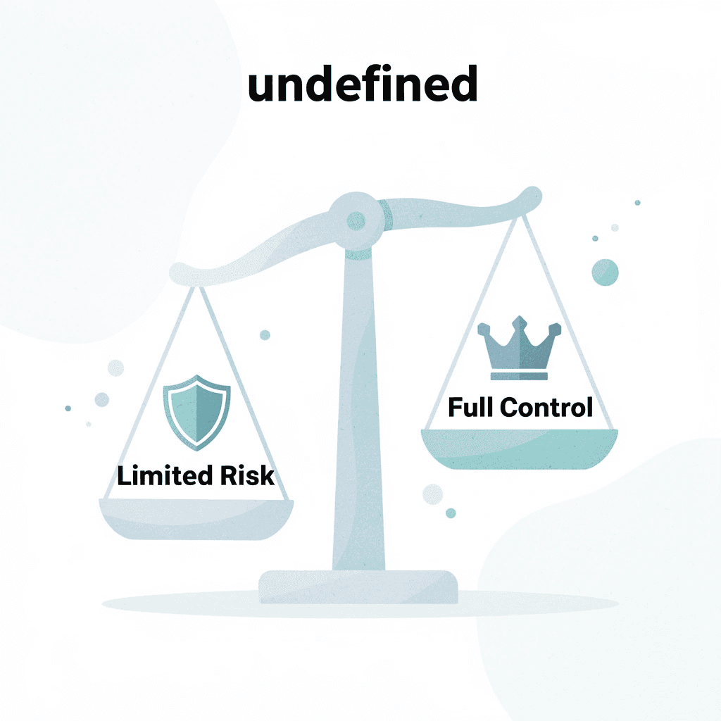 Balance scale showing spot trading benefits
