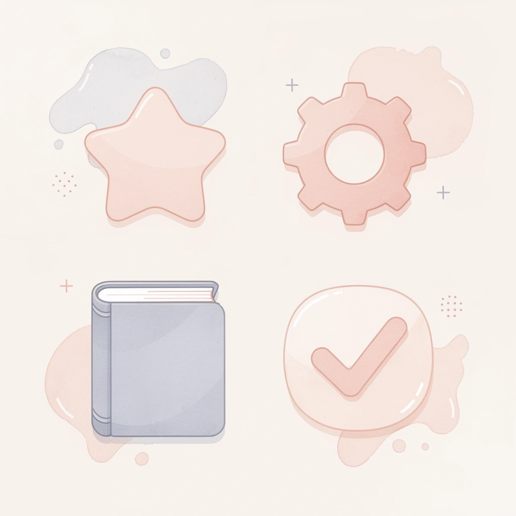 Four icons representing common trading mistake categories
