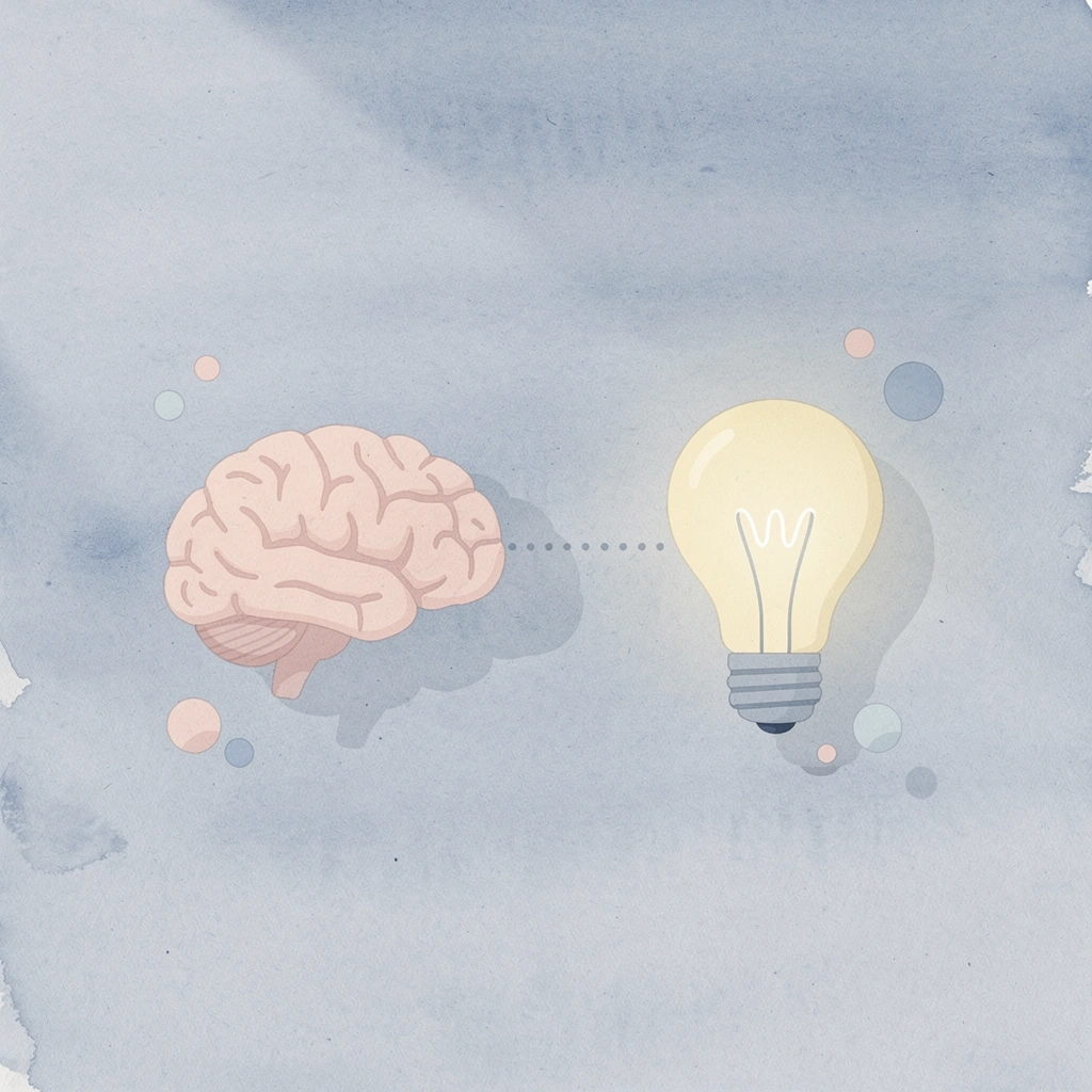 Brain connected to a dollar sign representing how the brain processes missed profits as losses