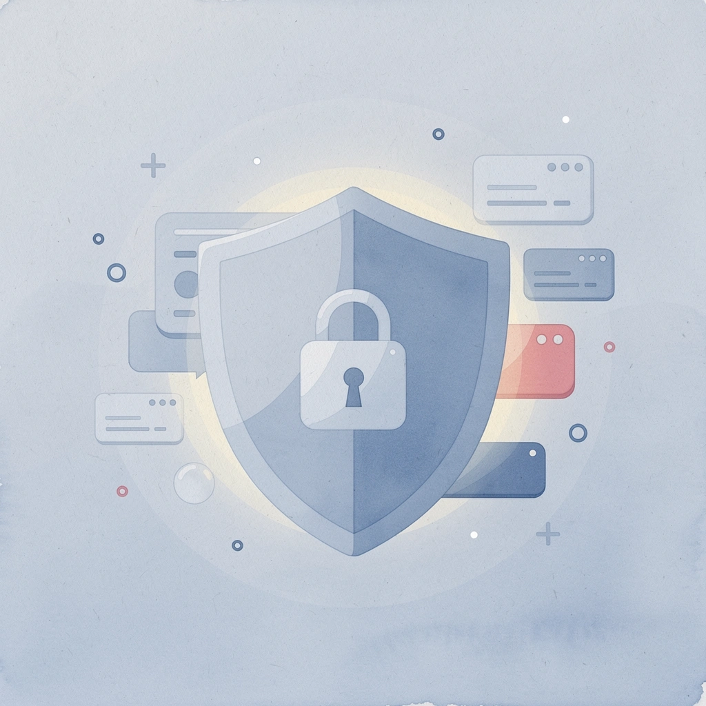 Shield protecting capital from crypto market volatility