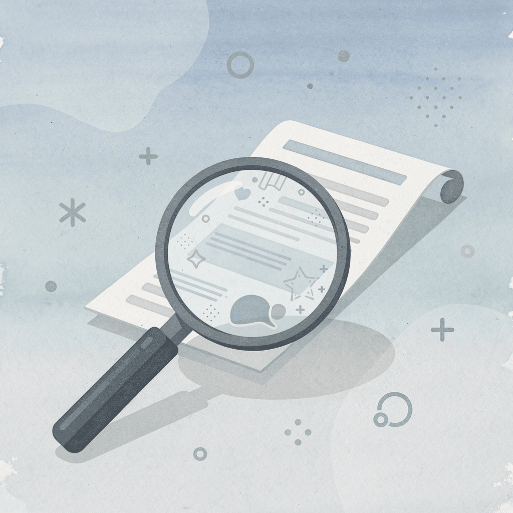 Magnifying glass examining a crypto price chart representing chart analysis skills