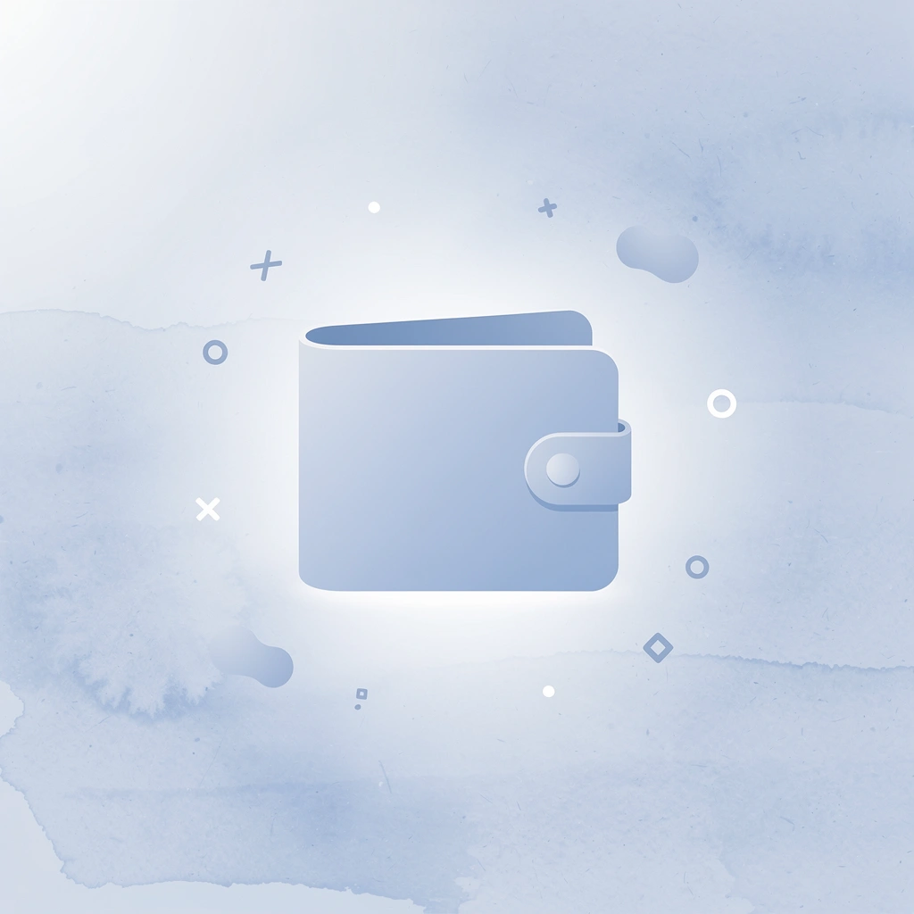 Wallet icon representing trading capital as the foundational variable