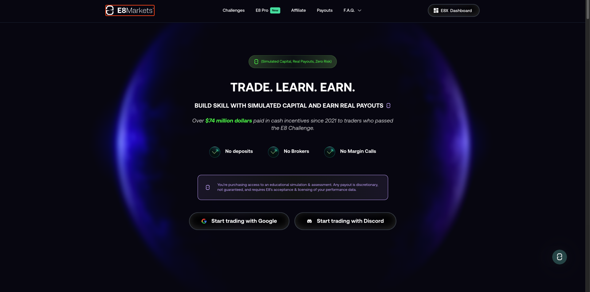 E8 Markets: High Appeal for Customizable Accounts