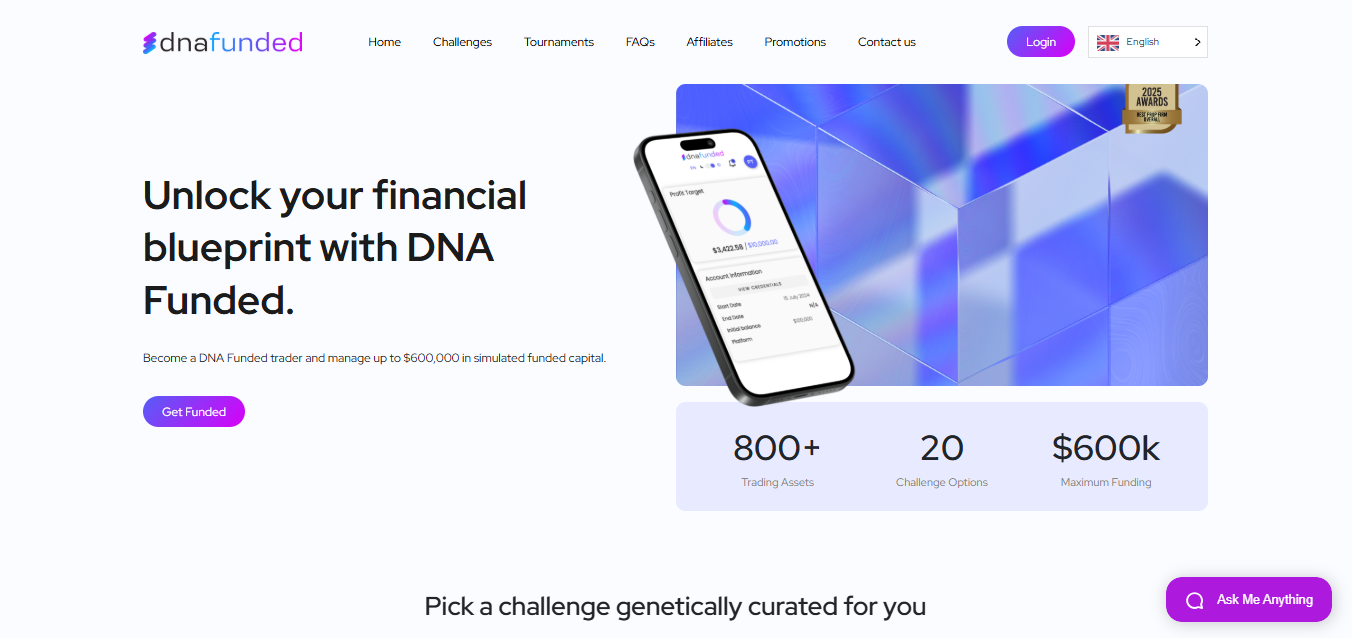 11. DNA Funded