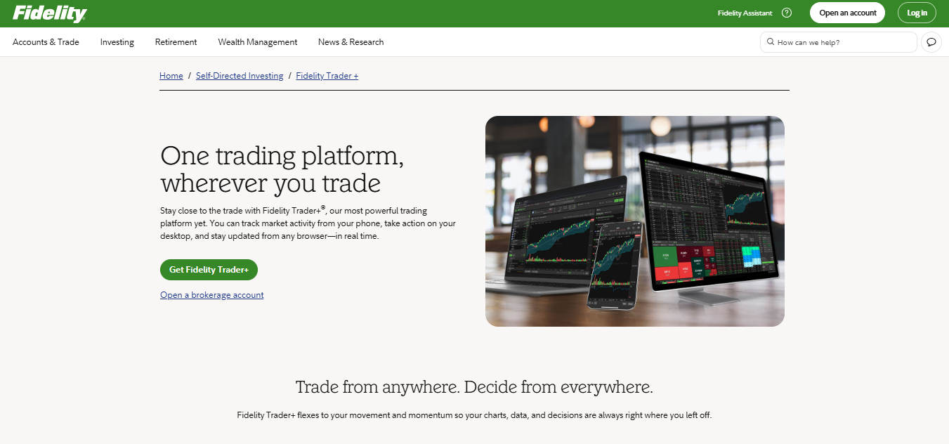 7. Fidelity Paper Trading