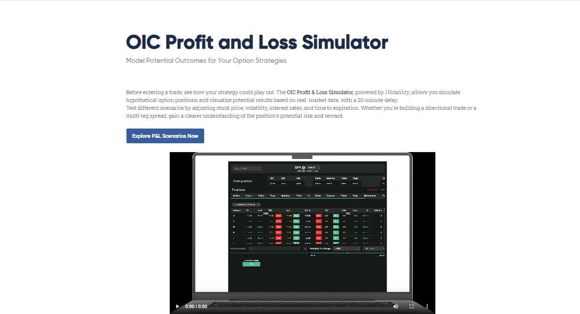 19. OIC Profit & Loss Simulator