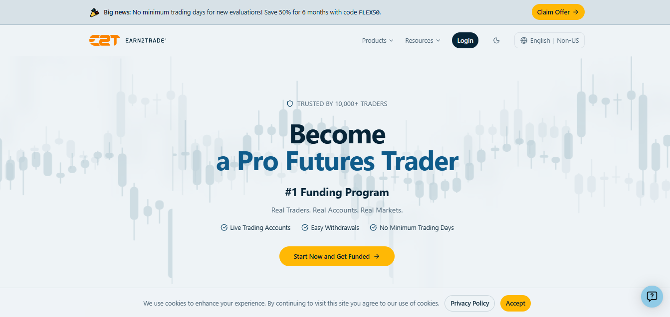 10. Earn2Trade