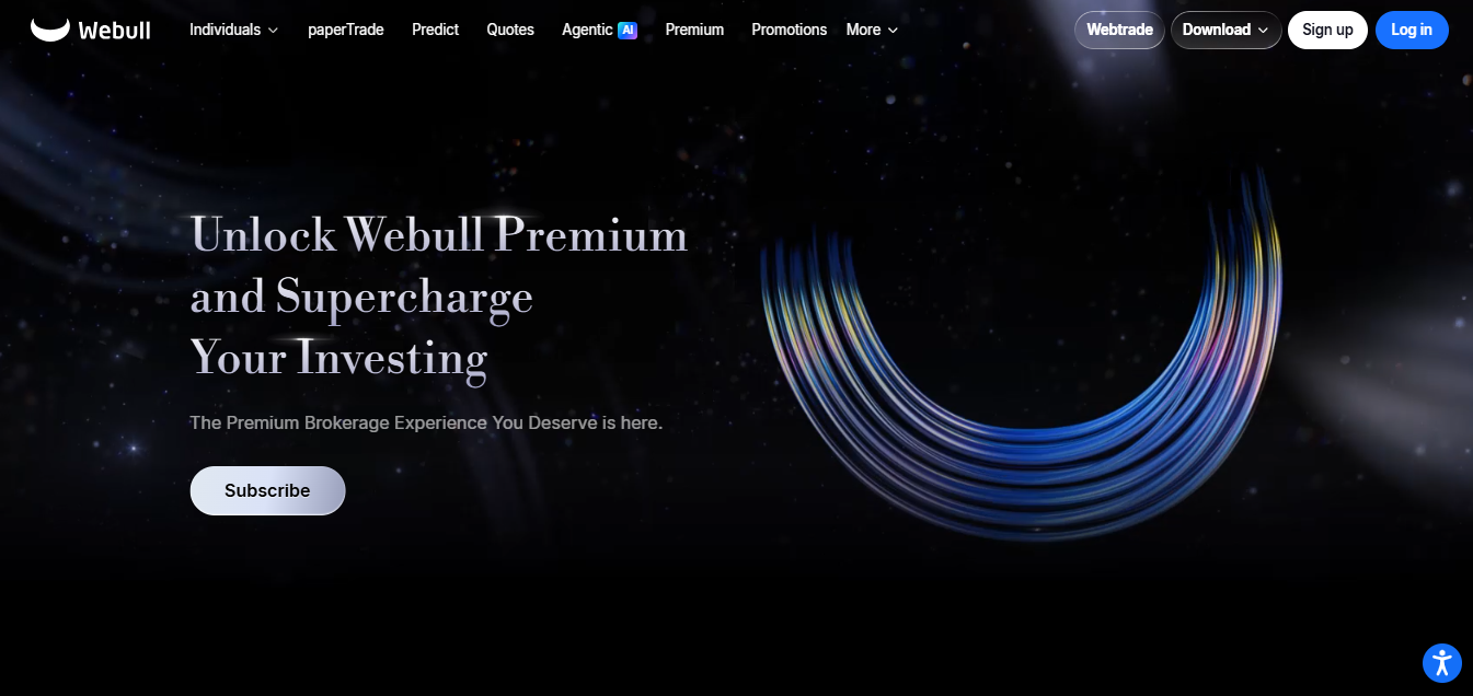 4. Webull Premium