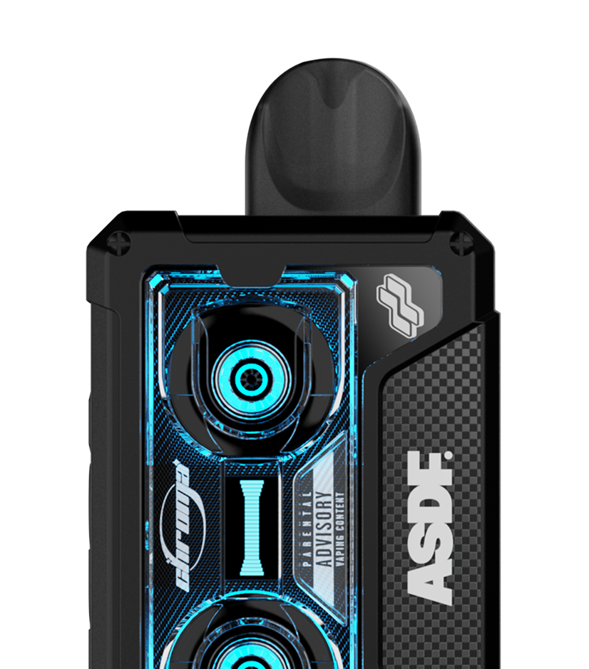 Chroma closed pod system with a transparent front displaying inner components.