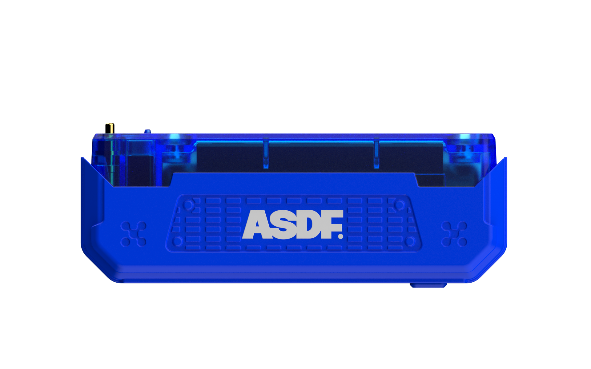 ASDF Tempo interactive screen display showing battery level