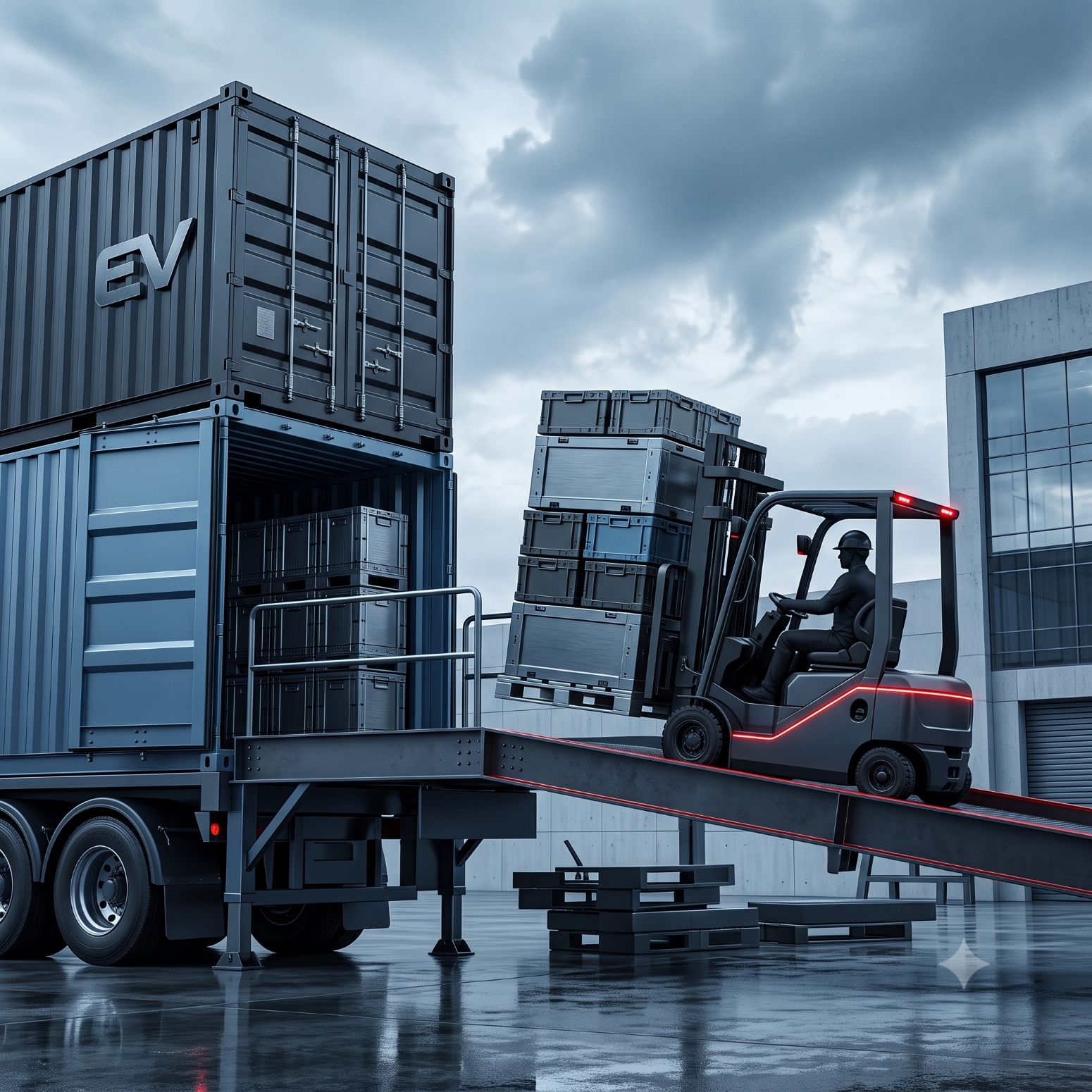 Transport insurance illustration
