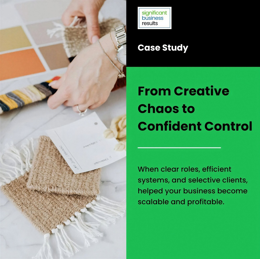 From Creative Chaos to Confident Control