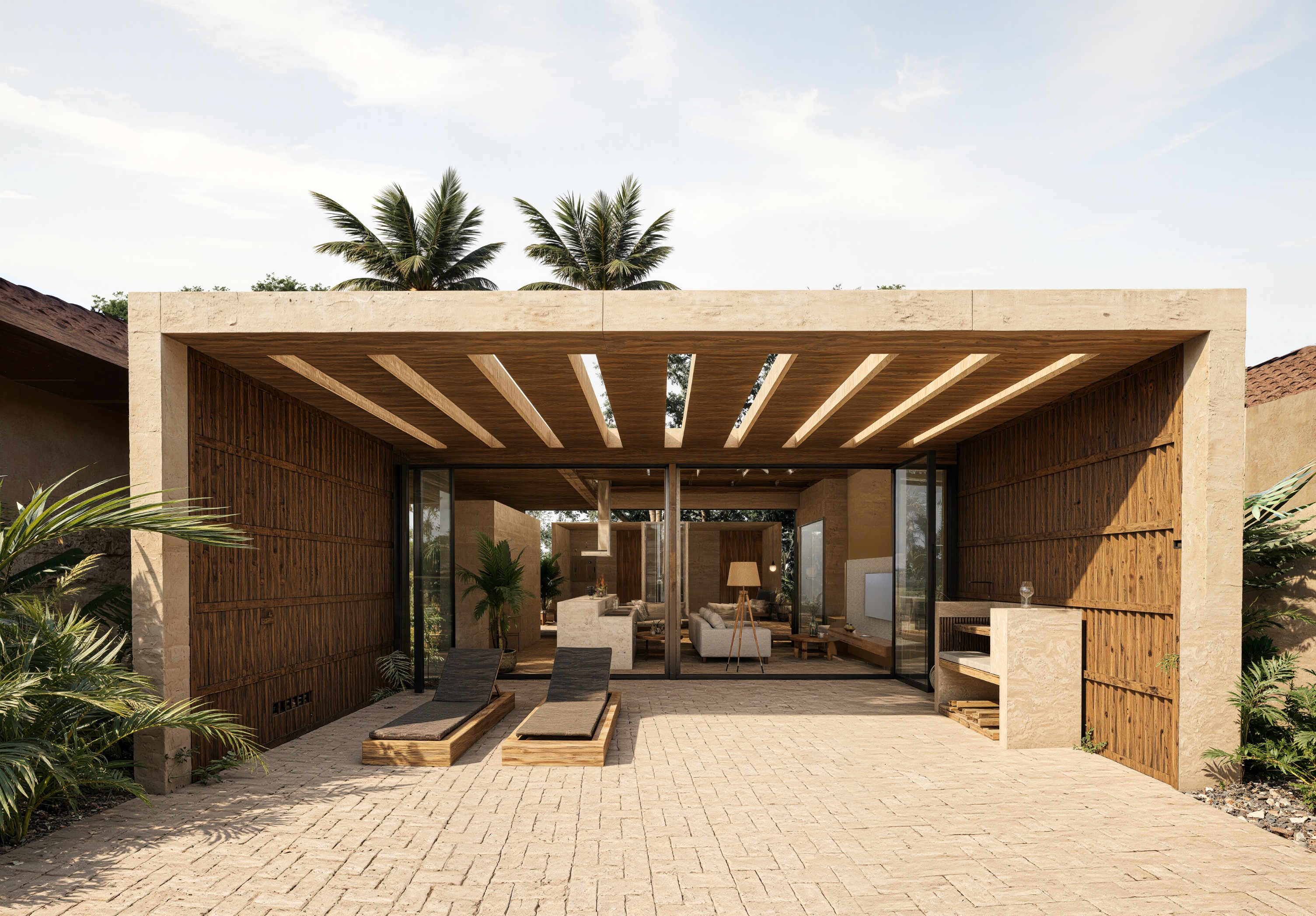 Villa interior vizualization