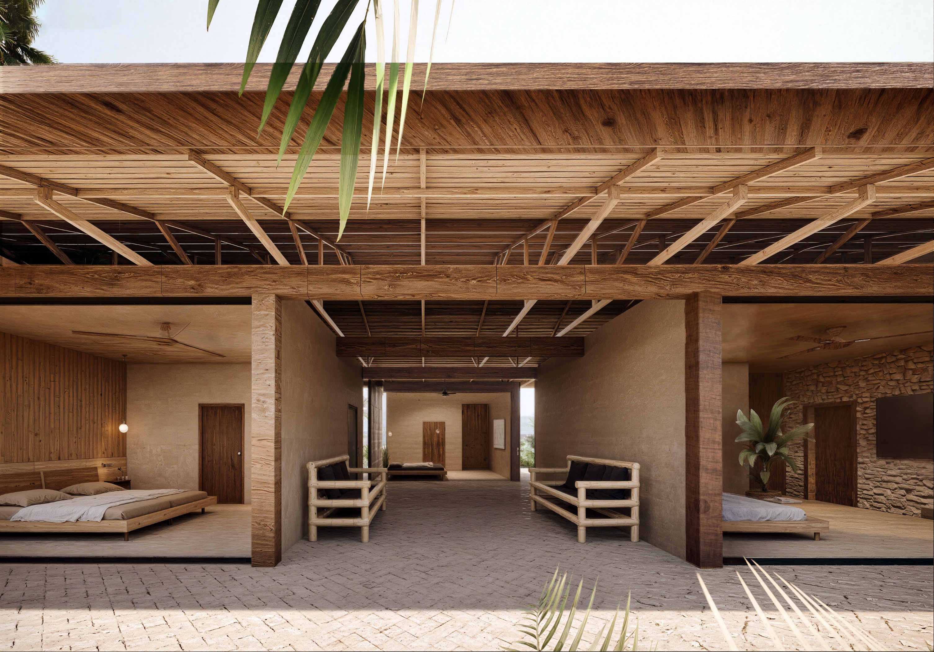 Villa exterior vizualization