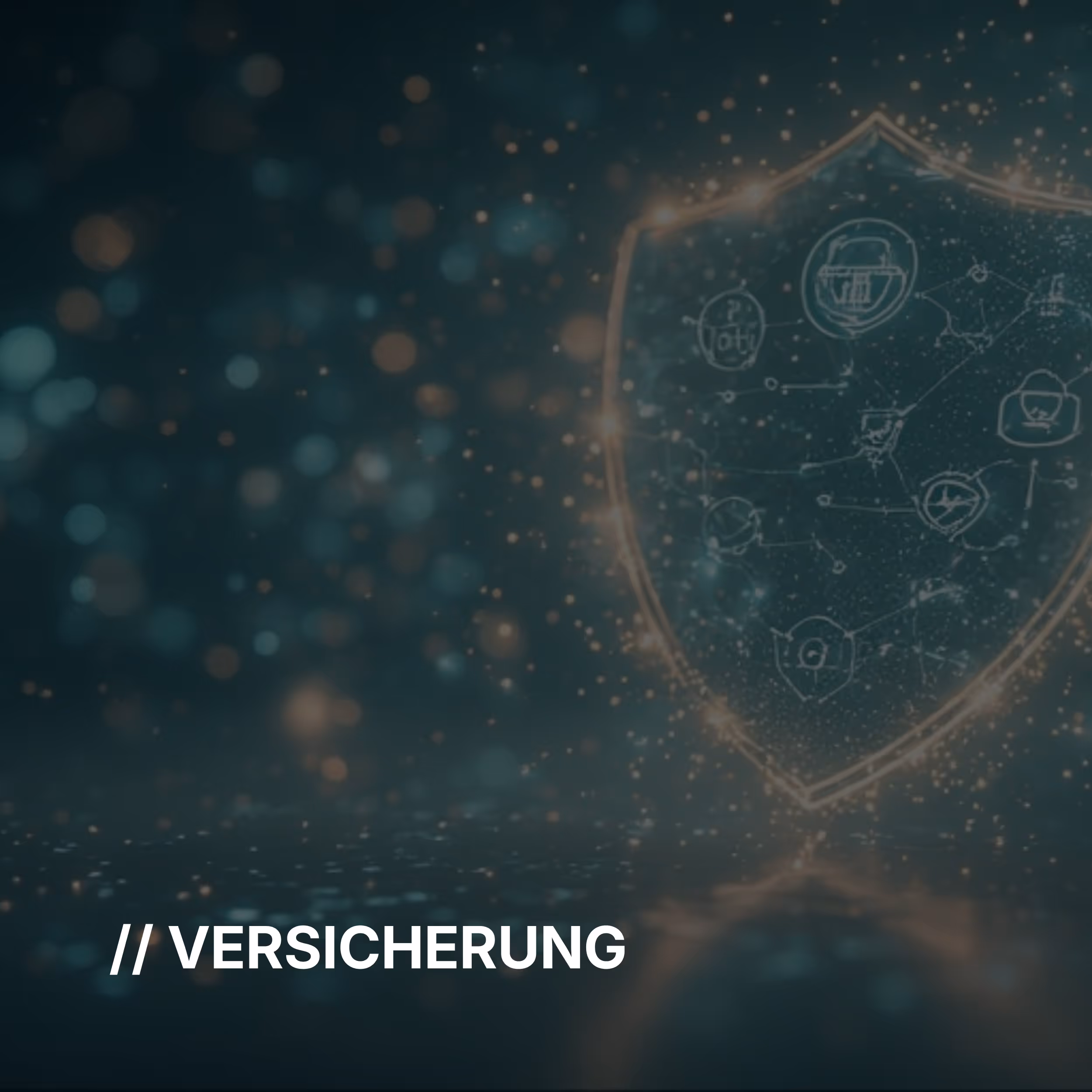 Grafische Darstellung der Dienstleistung Versicherungsberatung und Absicherung