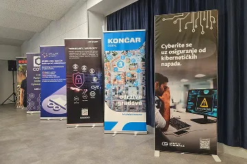 Cybersecurity sponsors and partner booths