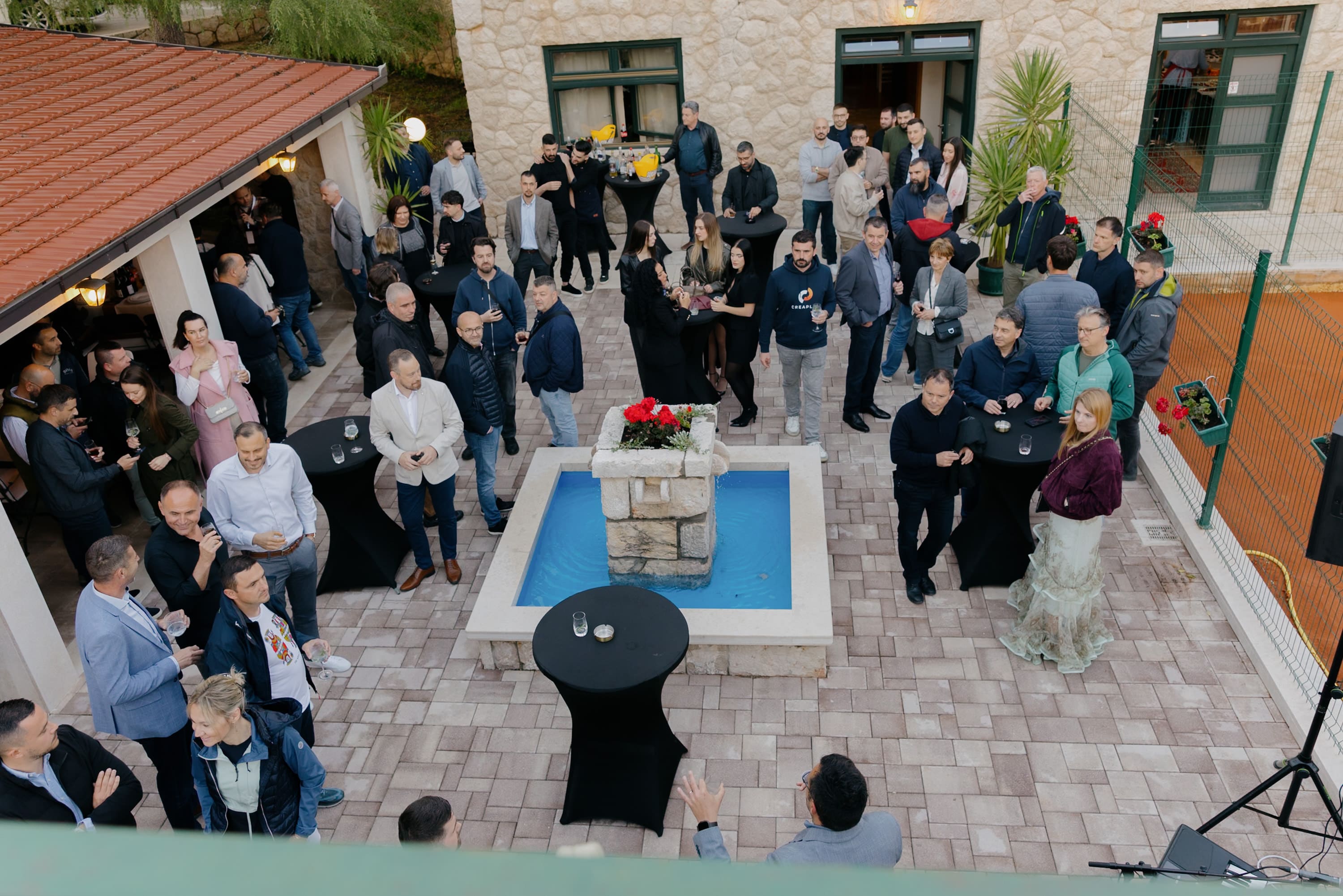 Evening party at Top conference