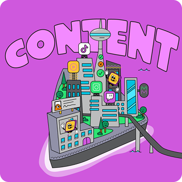 Three overlapping pages of an educational activity titled 'Online Contact: A Conscience Alley Activity' from the eSmart Digital Licence program, featuring instructions, colorful illustrations, and QR code.