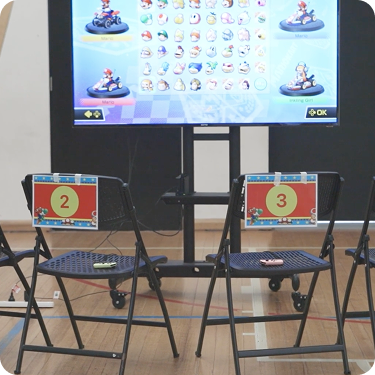 Three overlapping pages of an educational activity titled 'Online Contact: A Conscience Alley Activity' from the eSmart Digital Licence program, featuring instructions, colorful illustrations, and QR code.