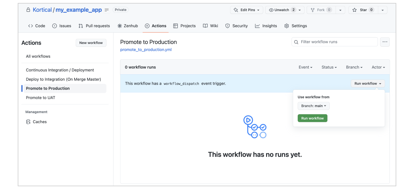 Click promote to Prod