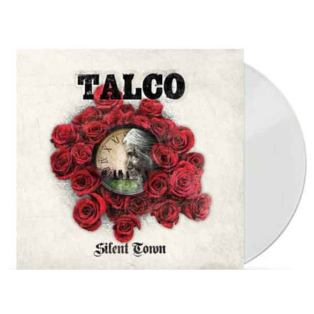 Albumcover von Ashnikko mit einem fantasievollen Cartoon-Gesicht mit blauen Haaren vor einem rosafarbenen Himmel und blauem Vinylschallplatten-Design.