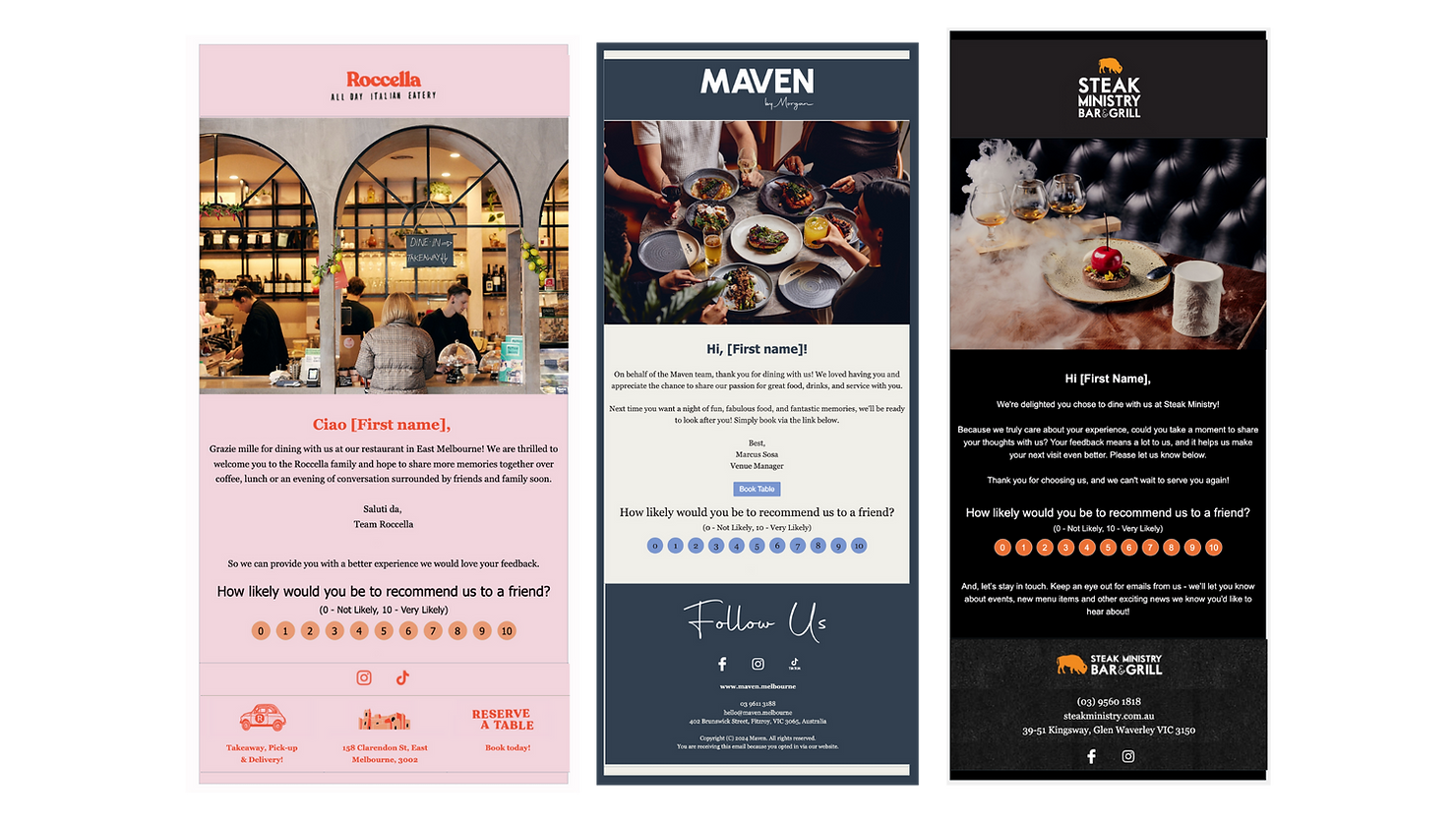 Sample NPS Score Review Email Automation