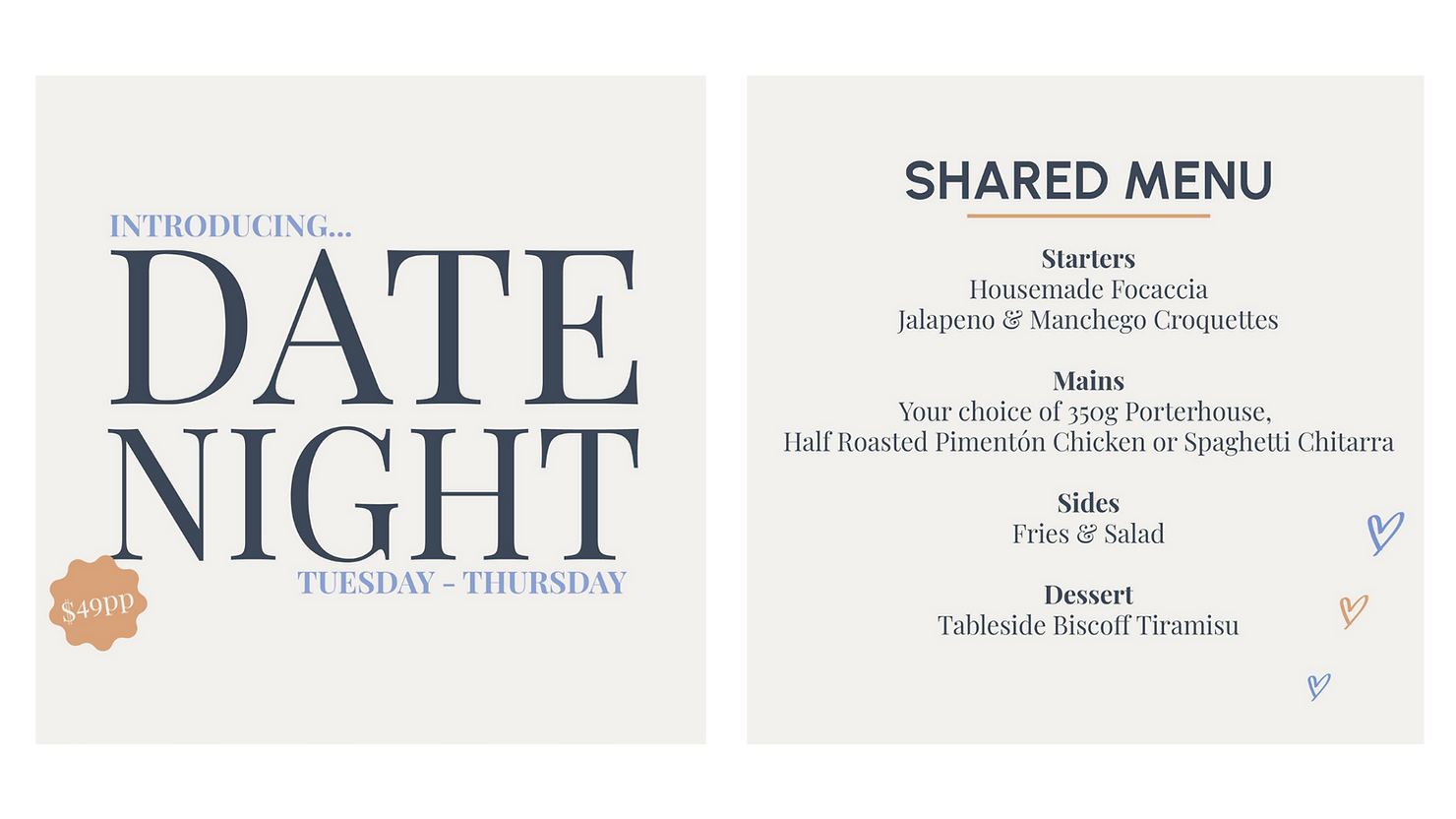 Maven by Morgan's Date Night social media tiles