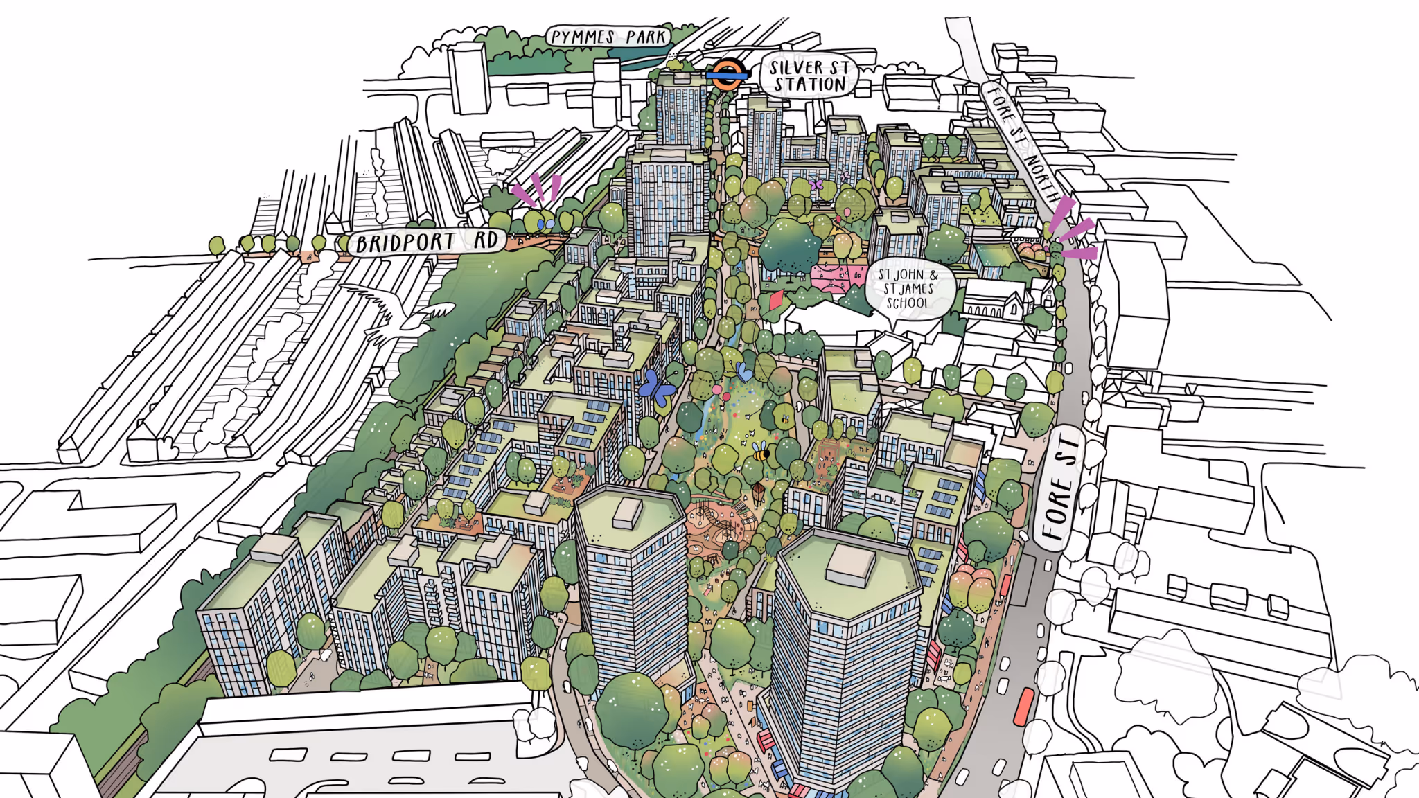 Joyce Avenue and Snell's Park Estates