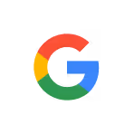 Buntes Google G-Logo mit blau, rot, gelb und grün.