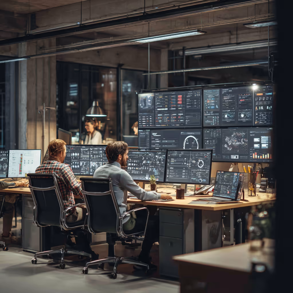 Security operations center monitoring business networks