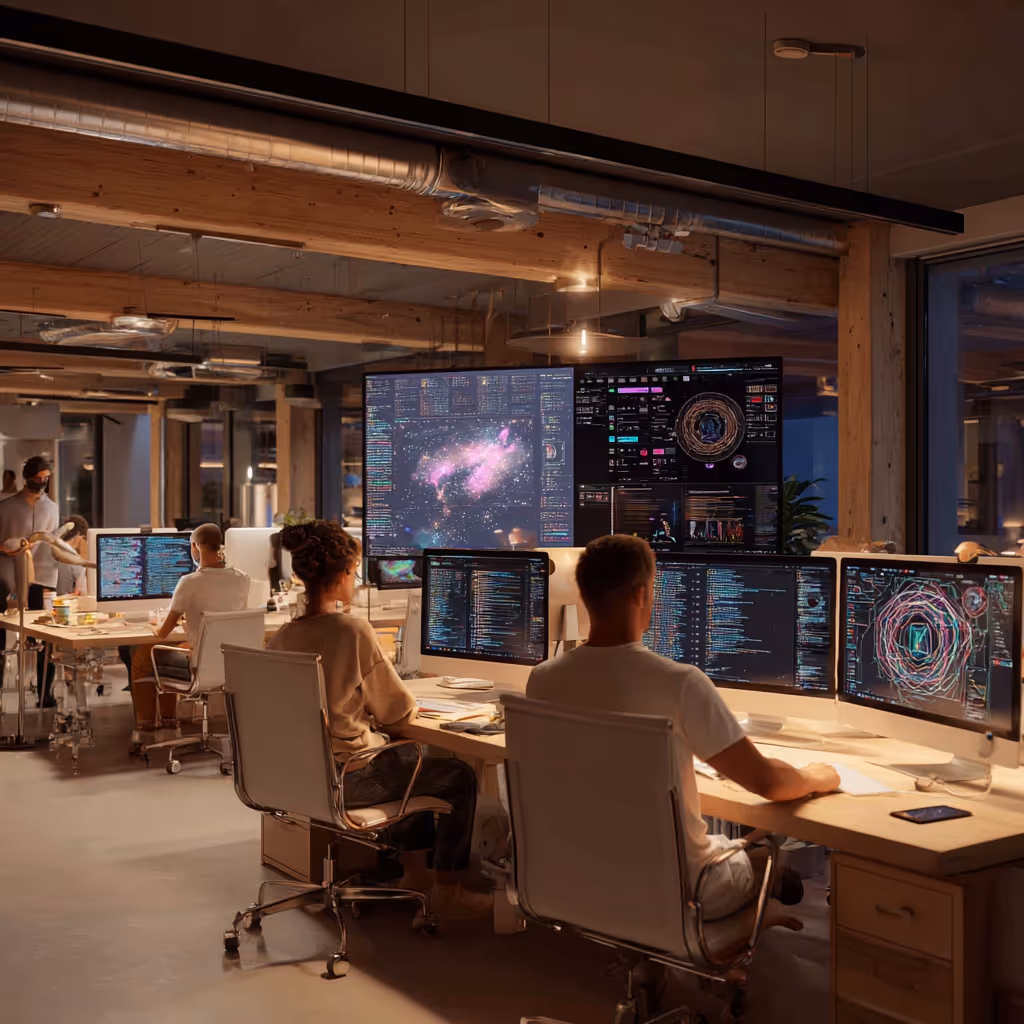 Business using AI automation to streamline operations